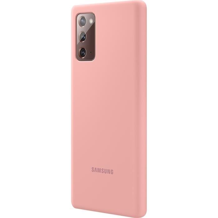 Coque en silicone couleur Note20