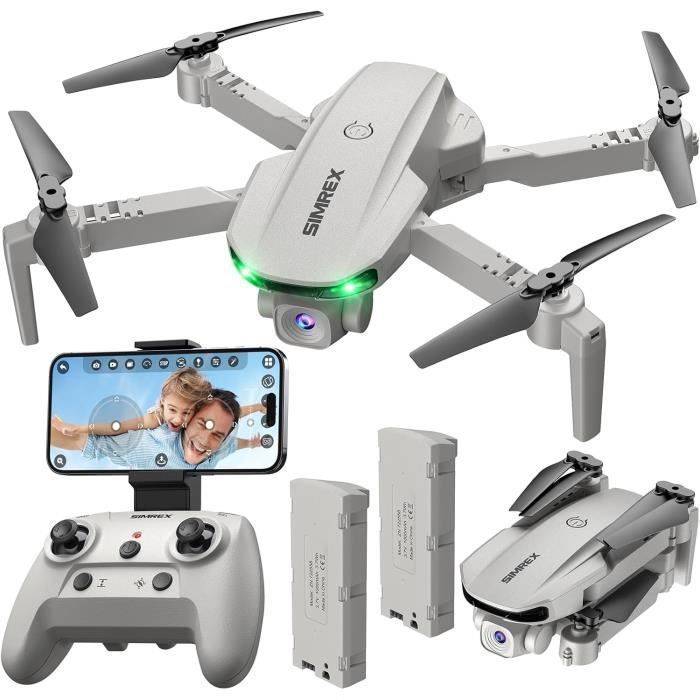 X800 Mini Drone Avec Caméra 1080P Hd Fpv, Quadcopter Rc Pliable, Maintien D'Altitude, Flip 3D, Mode Sans Tête, Cadeaux Pour Enfants