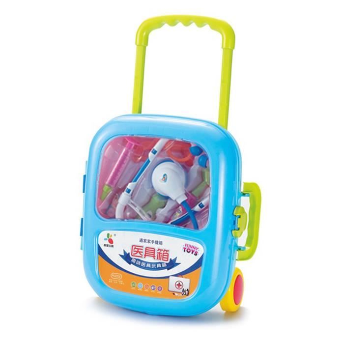 Docteur Trolley Case Stéthoscope Outils Médicaux Playset Enfants