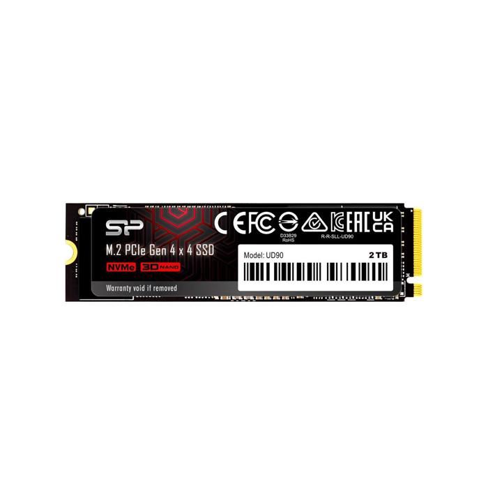 Disque SSD Interne – Silicon Power – UD90 2280 2To – NVMe PCIe Gen4x4 M.2 Lecture Écriture 5000 4800 Mo/s