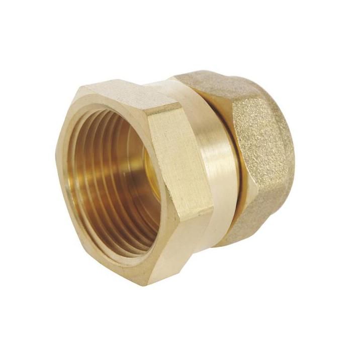 Raccord De Tuyau En Laiton 1/8NPT X 1/4 OD – Adaptateur Droit Pour Compression – Neuf