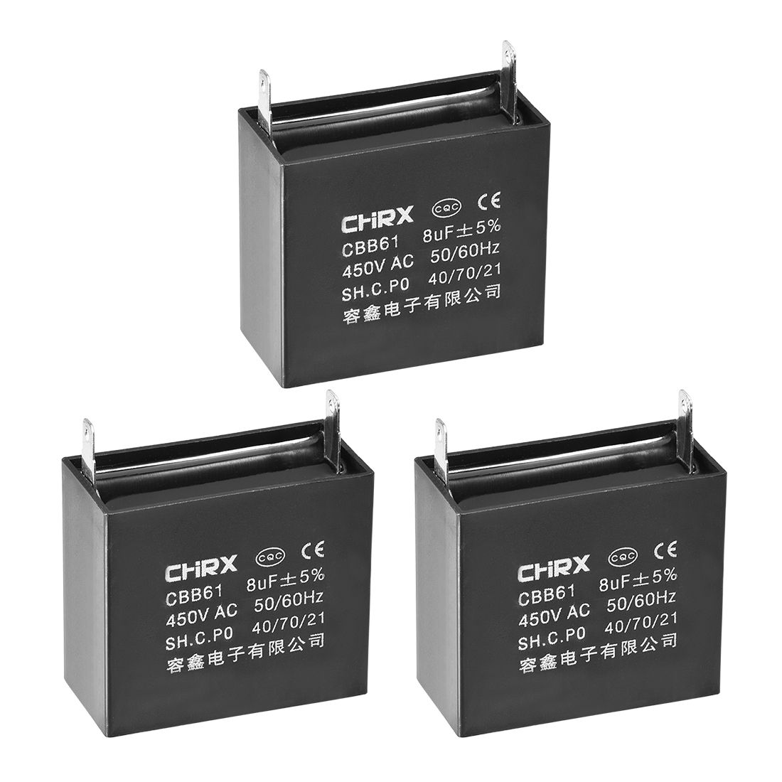 10 Condensateurs à Film Radial Arcotronics 0.0116µF 2000V - Réf. R73UR2116JE00H, Neufs