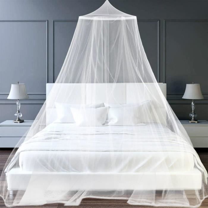 Moustiquaire De Lit Double 250x1100cm - Protection Anti-Moustiques | Intérieur/Extérieur