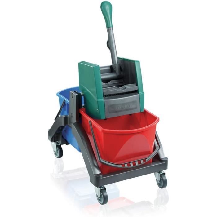 Lot De 4 Seaux De Nettoyage 5L Plastique Couleurs - Anthracite Rouge Vert Bleu Avec Graduation - Usage Alimentaire