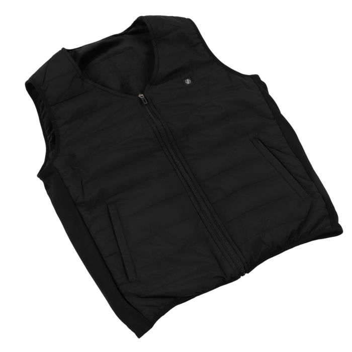 Veste Chauffante USB Pour Homme Et Femme - 3 Modes De Chauffe - Gilet électrique Lavable Pour Ski, Moto, Randonnée Hiver
