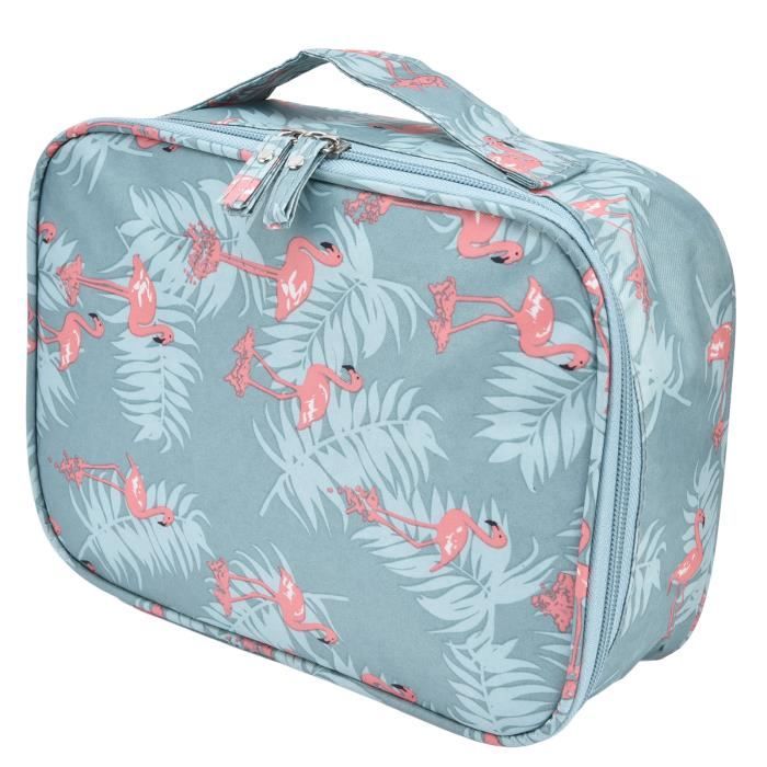 Lot De 5 Trousses De Toilette Transparentes En Nylon - 19x14 Cm - Filet Respirant - Zippées - Pour Maquillage, Voyage, Rangement