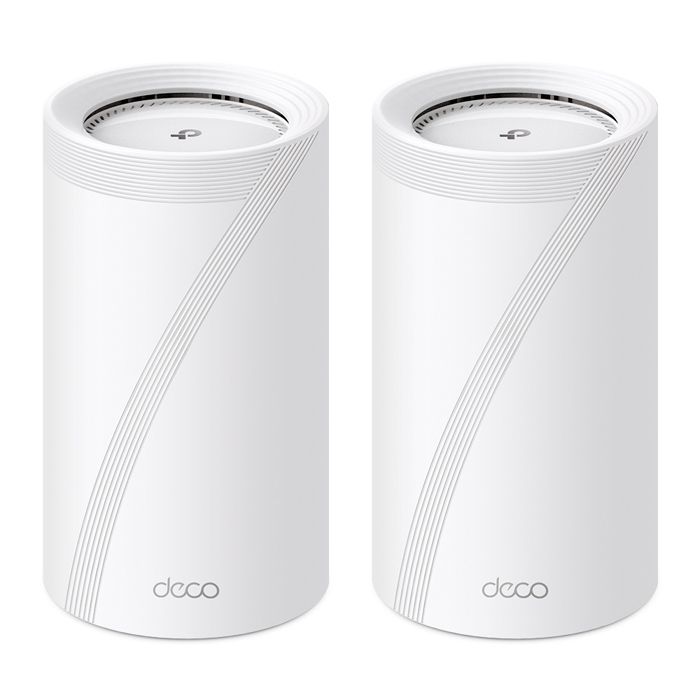 Mesh WiFi 7 BE19000 tri-Bande – TP-Link Deco BE85(2-Pack) – Port Ethernet/Fibre 10 Gbit/s – Vitesse WiFi jusquà 19 Gbit/s – WPA3