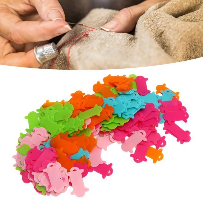 150 Bobines à Fil YIXISI - Organisateur Rangement Fils à Broder Avec Boîte Et étiquettes