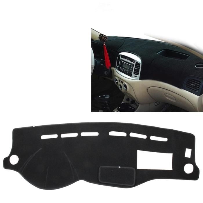 JNSMQC Voiture /Éviter Les Coussinets Lumineux Accessoires de Tapis de Tableau de Bord .pour Hyundai Tucson 2015 2016 2017 2018 2019