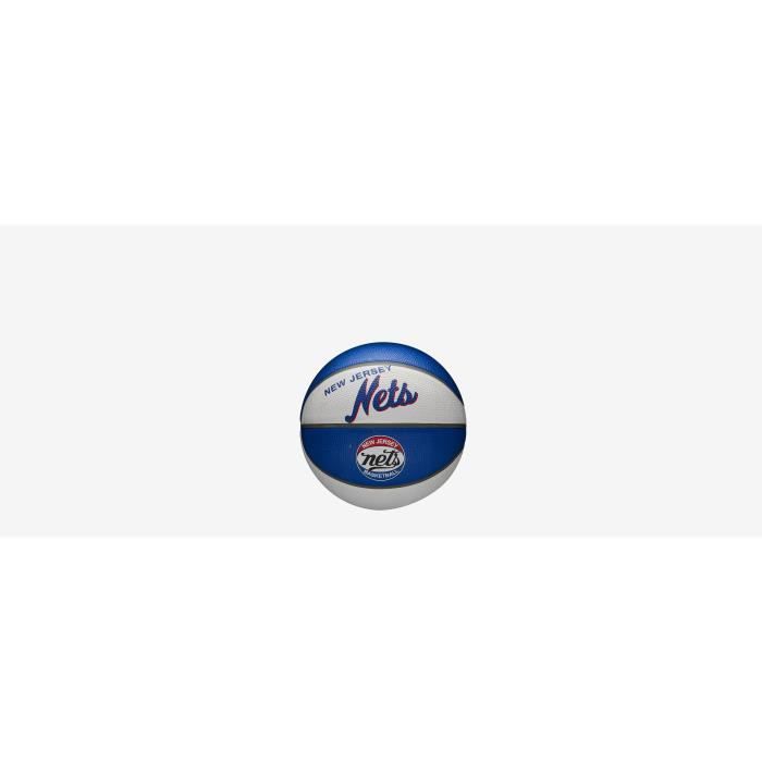 Mini ballon Brooklyn Nets Nba Team Retro 2021/22 - blanc/bleu - TU