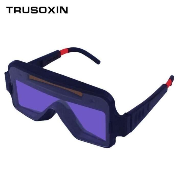Lunettes De Soudeur à Assombrissement Automatique Solaire - Protection UV/IR - Pour Soudage TIG, MIG, MMA