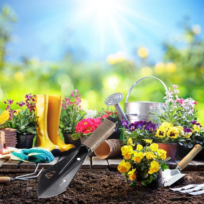 Pelle De Nettoyage Multifonctionnelle, Pelle Jardinage, Outillage De Jardin Dispositif De Desherbage Grattoir A Percussion Pour Espace Exterieur Maison Ferme Grand Sans Manche En Bois 87279030