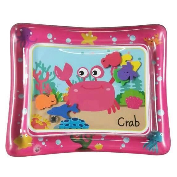 Tapis D Eau Gonflable Pour Bebe Tapis De Jeu Gonfle Coussin Gonflable Rose De Rempli D Eau Amusement D Activite D Enfant Aider Devel Cdiscount Puericulture Eveil Bebe