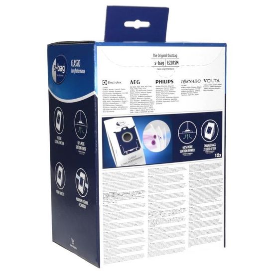 Sacs pour aspirateur Tornado Essensio TO 5400 5499 12 pi ces