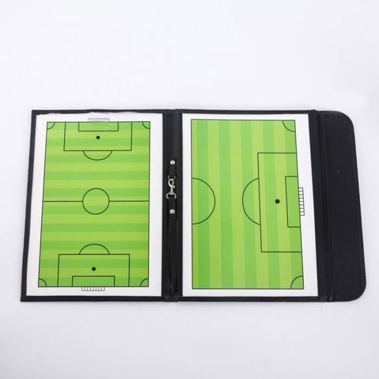 Tableau Tactique De Football Magnétique – Dimensions 33 X 50 Cm Déplié – Portable, Pliable – Avec Marqueurs, Gomme – Pour Entraîneurs, Coaches, Fans - 6