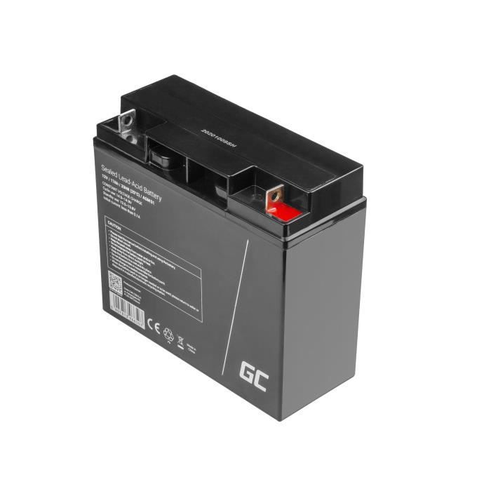 GreenCell® Rechargeable Batterie AGM 12V 17Ah accumulateur au Gel