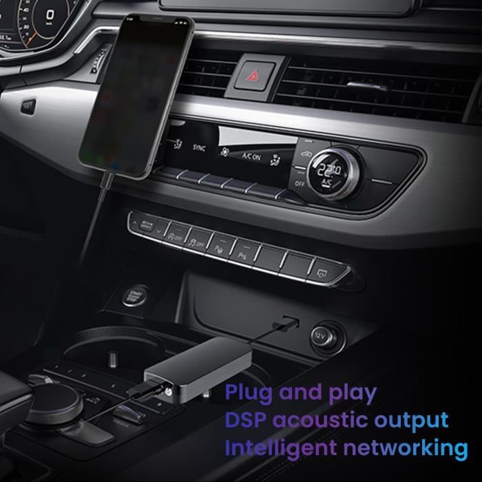 Adaptateur de voiture sans fil pour la conversion CarPlay filaire en Android  Auto - Système d'adaptation pour les autoradios Android - Cdiscount  Informatique