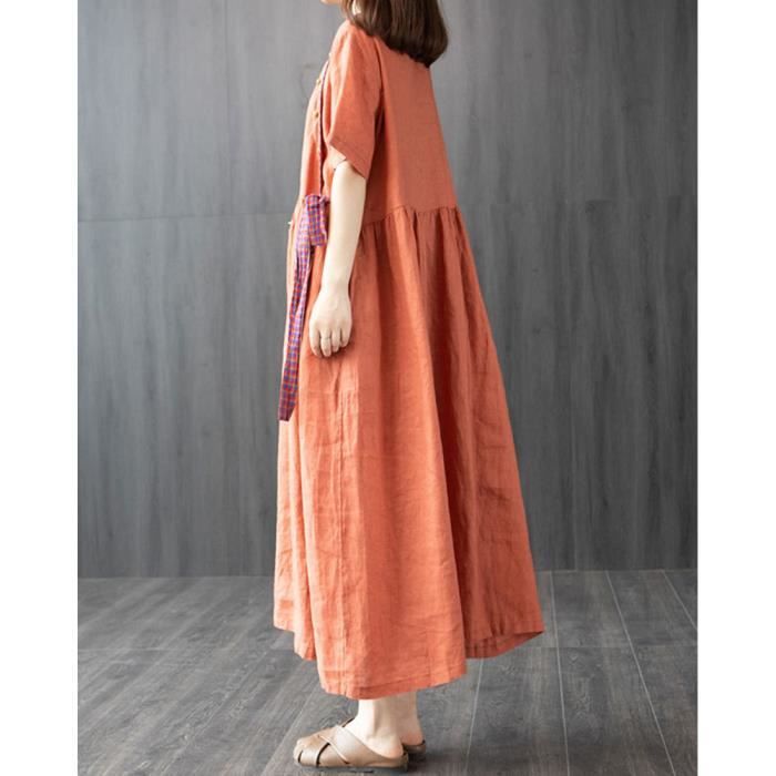 Robe ete 2025 coton ou lin
