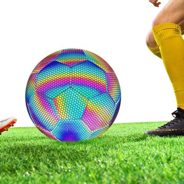 Réfléchissant PU Coloré Lumineux Ballon de Football - Cdiscount Sport