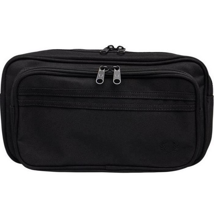Banane Noire Homme Fred Perry noir Cdiscount Bagagerie