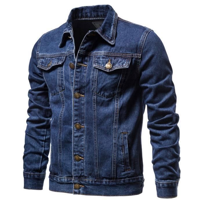 Jeans Men Veste Classique Homme Avec Jean Veste En Denim Pour