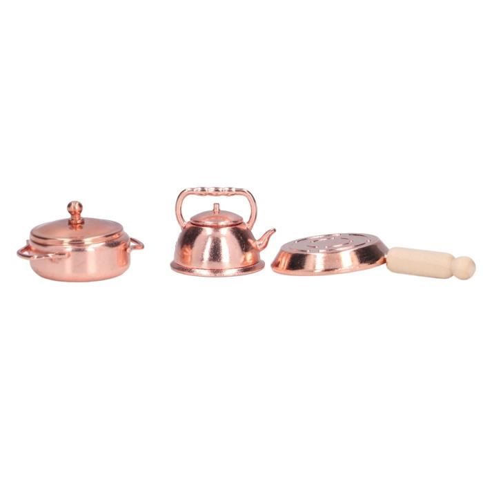 3 pièces 1/12 maison de poupée miniature baril de bière tonneau modèle pièce accessoires Pookso1