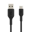 BELKIN - cable - Cable USB-A to USB-C 2M, Black-3
