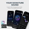 Cambridge Audio Melomania Touch - Écouteurs sans Fil - Bluetooth 5.0 avec Micro Intégré - Étanches - Noir-3