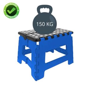 Marchepied Pliable Kistenberg Titan Ladder 2 Marches – Noir, Capacité 150 Kg