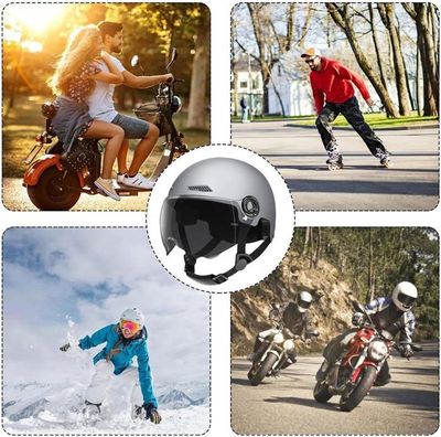3C-310-Black) 10.24x7.87x7.09 Pouces ABS Highly-Protective Unisex Casques De Cyclisme, Casque Trottinette Electrique Adulte, Casque Vélo Visière Électrique, Casque Vélo Électrique avec Visière 3C-310-Black) 10.24x7.87x7.09 Pouces ABS Highly-Protective Unisex Casques De Cyclisme, Casque Trottinette Electrique Adulte, Casque Vélo Visière Électrique, Casque Vélo Électrique avec Visière