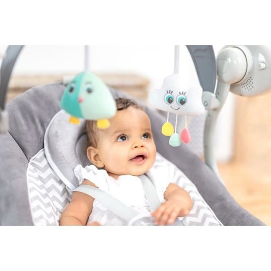 Badabulle Balancelle Confort White Grey Cdiscount Puericulture Eveil Bebe Badabulle Balancelle Confort White Grey Cdiscount Puericulture Eveil Bebe