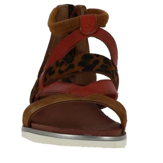 Sandales Femme MJUS Feilcia Cuir Marron M lange de Posserie