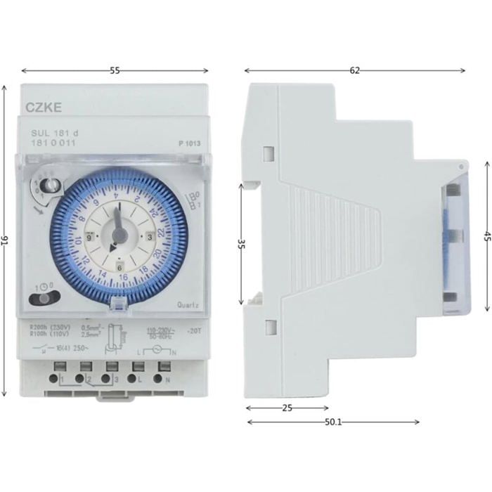 Relais Temporisé H3CR-A 11 Broches – Minuterie DC 24V Fiable Et Précise