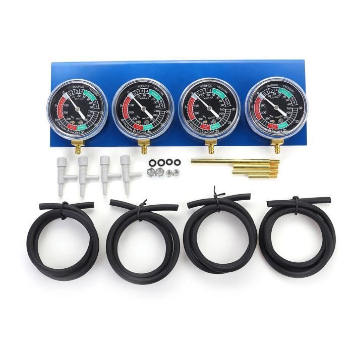 Kit De Manomètres à Vide Pour Synchronisation Et équilibrage De Carburateurs 2 Cylindres - Outil Moto/scooter - 10