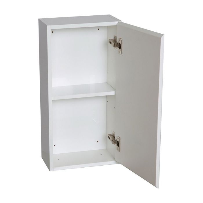 Meuble de rangement suspendu WILL Meuble haut Salle de Bain 1 porte