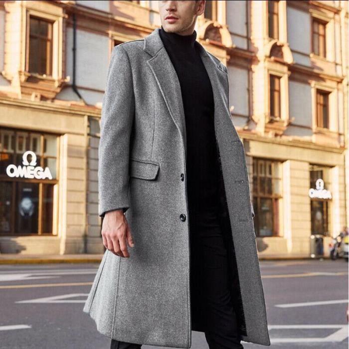 Manteau long on sale cachemire homme