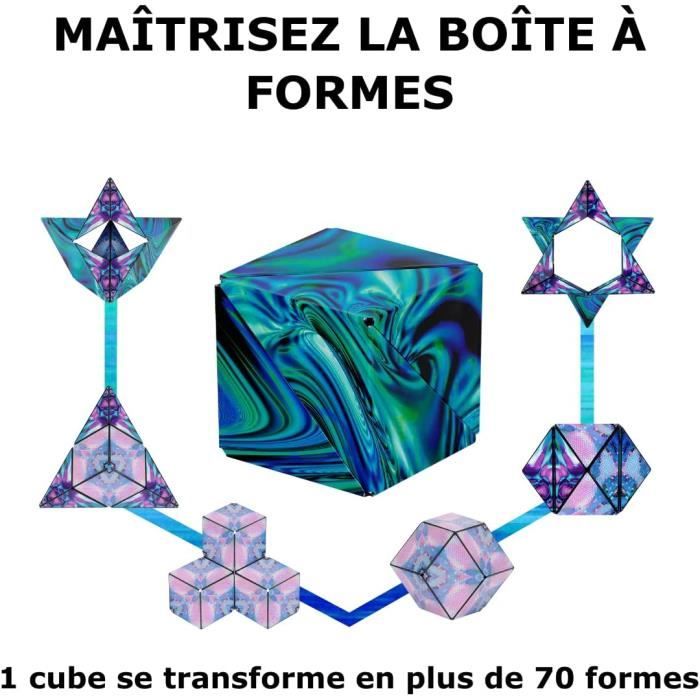 SHASHIBO Cube Anti Stress – Infinity Cube Primé et Breveté avec 36 Aimants  aux Terres Rares – Cube Infini 3D Extraordinaire – Se81 - Cdiscount Jeux -  Jouets