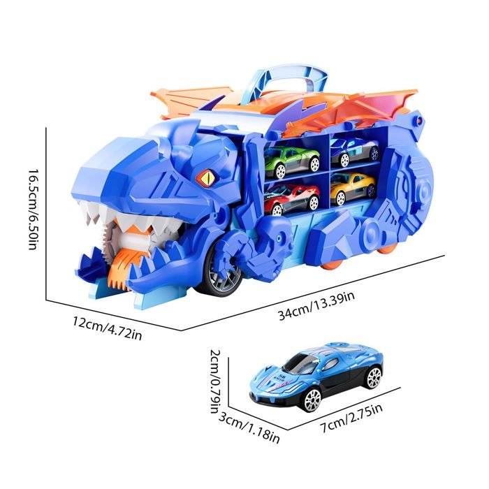 Couleur 360 voiture de dinosaure Ensemble de jouets éducatifs de dinosaures, piste de voiture Couleur 360 voiture de dinosaure Ensemble de jouets éducatifs de dinosaures, piste de voiture