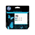 HP Pack de 1 Tête d'impression 70 Original - Bleu / Vert-0