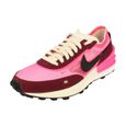 Baskets Nike Femme Waffle One Dq0855 - Rose - Textile - Lacets-0