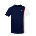 T-shirt Le Coq Sportif SAISON 1 Tee SS N°1 M - bleu nuit/blanc/tech red-0