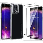 Coque Silicone Transparente Angles Renforces + 2 Verres Trempes Pour Oppo Find X5 Pro Little Boutik®
