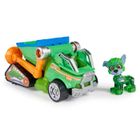 PAW PATROL VEHICULE + FIGURINE ROCKY La Super Patrouille - Le Film