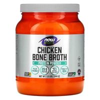 NOW SPORTS Bouillon d'os de poulet en poudre 1.2 lbs (544g), 29 g de protéines, Convient aux paléo-hommes