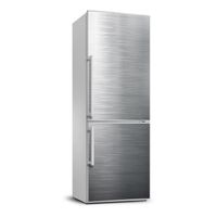 Tulup de réfrigérateur 60x180 autocollant de couverture - Fond métallique