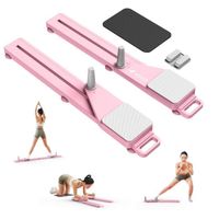 Planche Pilates Reformer Multifonction – Abdominaux, Fessiers, Dos, Rebond Auto, 22,6kg De Résistance