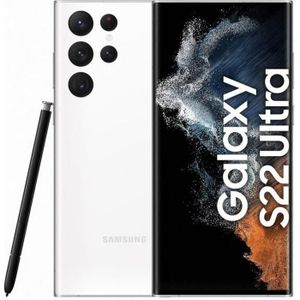 SMARTPHONE SAMSUNG GALAXY S22 Ultra 256Go 5G Blanc
