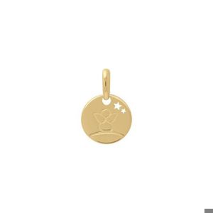Pendentif Ange Avec étoiles Plaqué Or 18 Carats - Sans Nickel, Neuf Avec étiquettes