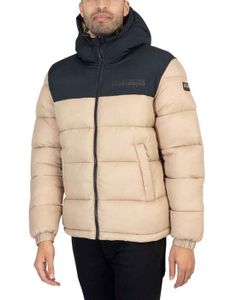 Doudoune Parka Napapijri Pour Homme - Modèle Epoch Solid Marron, Neuve Avec étiquettes