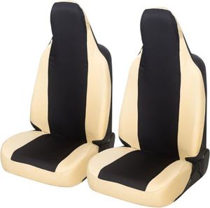 Housses De Sièges Avant Pour Renault Kangoo I/II/III - Faux Cuir Rouge - Marque Mossa - Neuf Sous Emballage